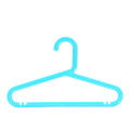 Strong And Durable Cheap thin Baby Plastic Hanger with competitive price